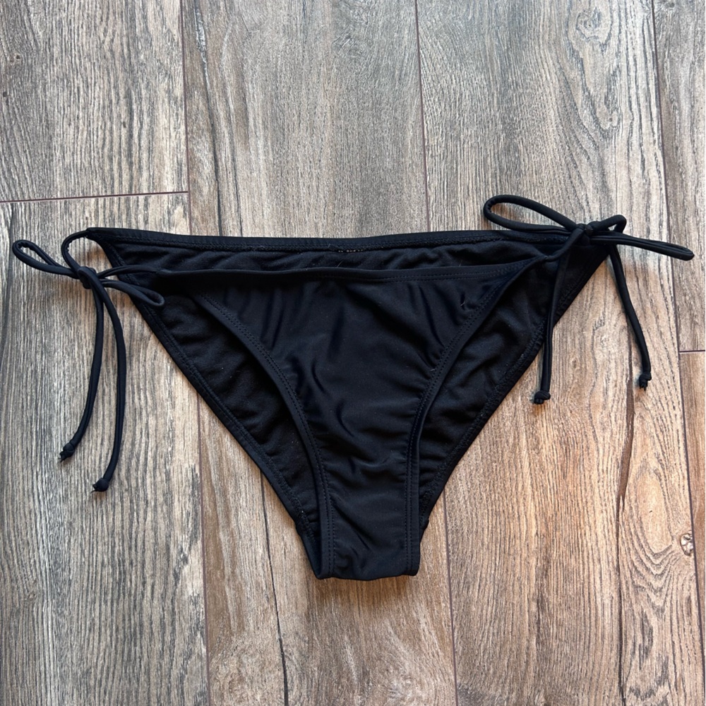 String bikini bottoms, size M